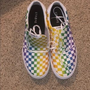 Straye FairFax Rainbow Checker